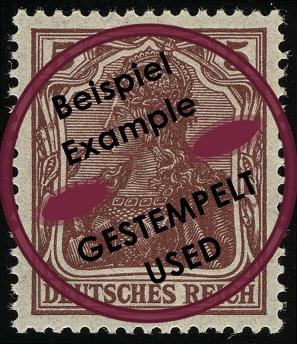 140c germania o timbrato - pf,