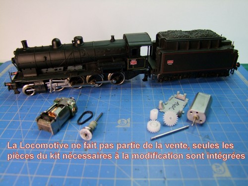 Kit motorisation sans courroie - motorisation,