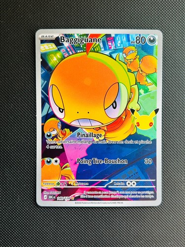 Carta pokémon baggiguane - carta,