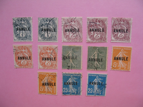 Timbres cours instrutions - , d'instrutions